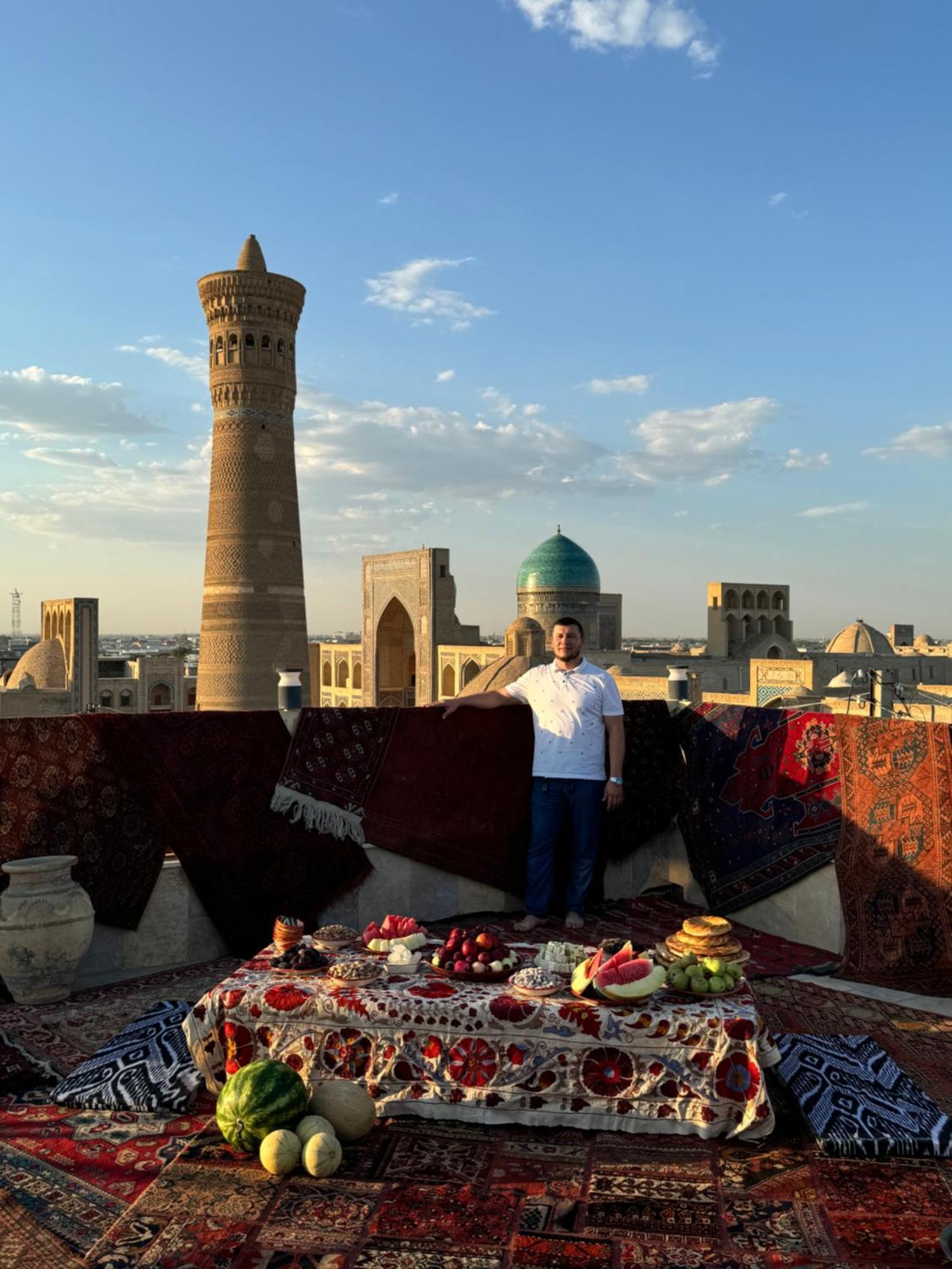 Poyi Kalon Teracce Hotel حلال Бухара Экстерьер фото