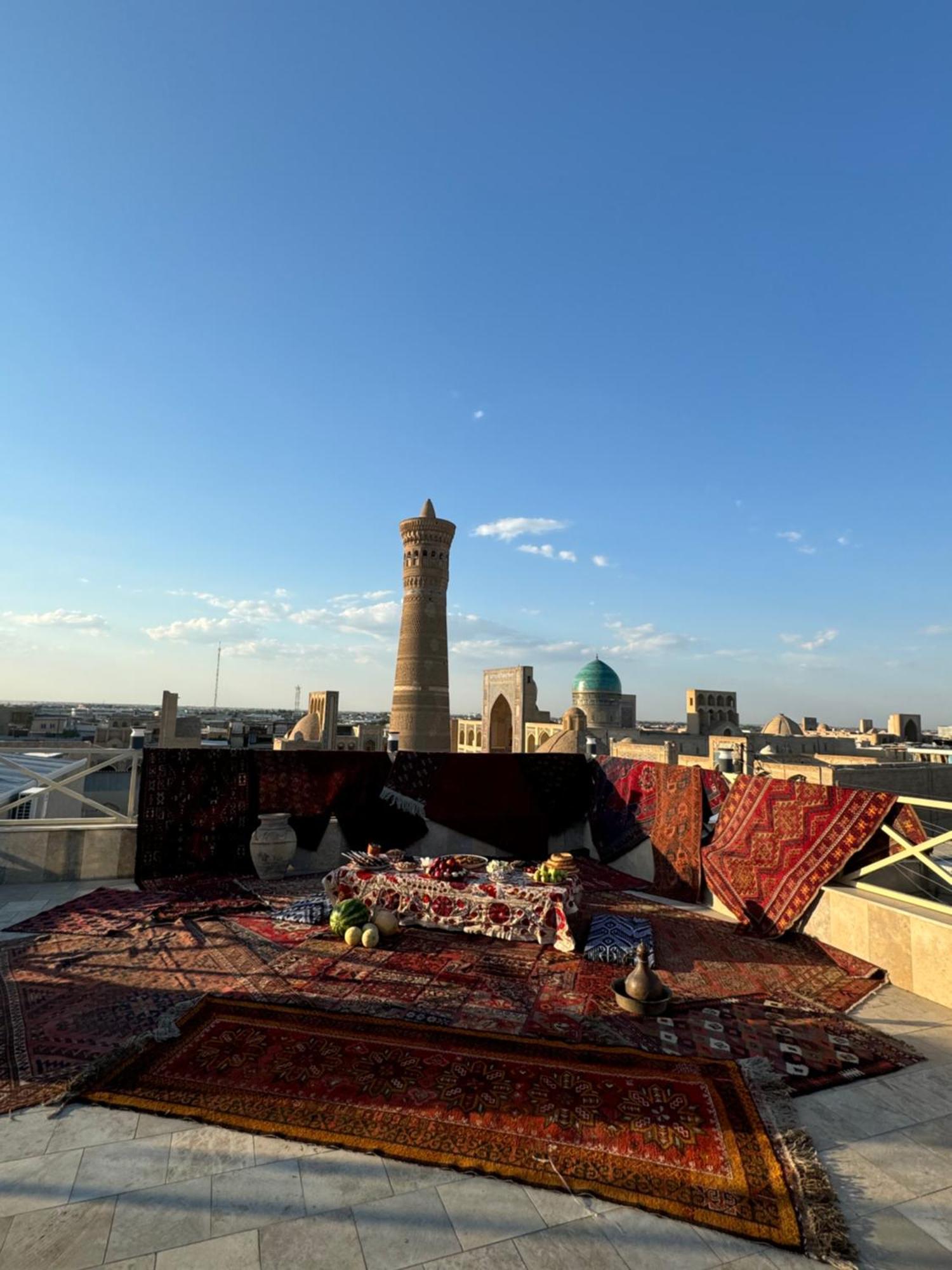 Poyi Kalon Teracce Hotel حلال Бухара Экстерьер фото